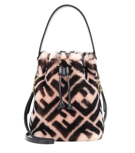 fendi fur bucket bag|fendi bucket bag used.